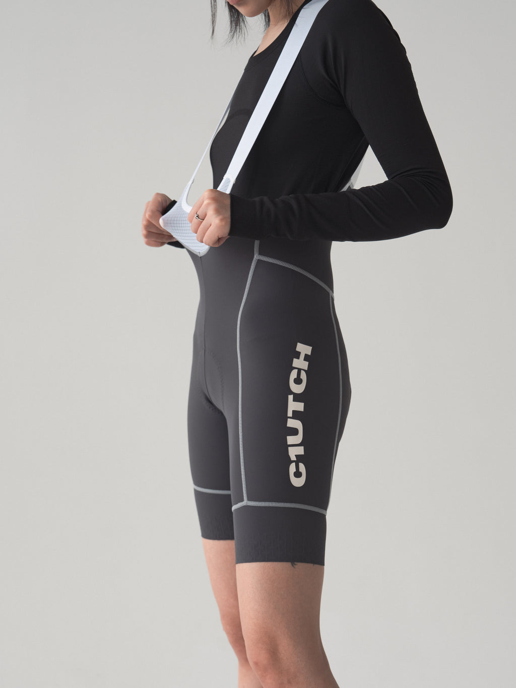 C1.2.5碳灰骑行短裤