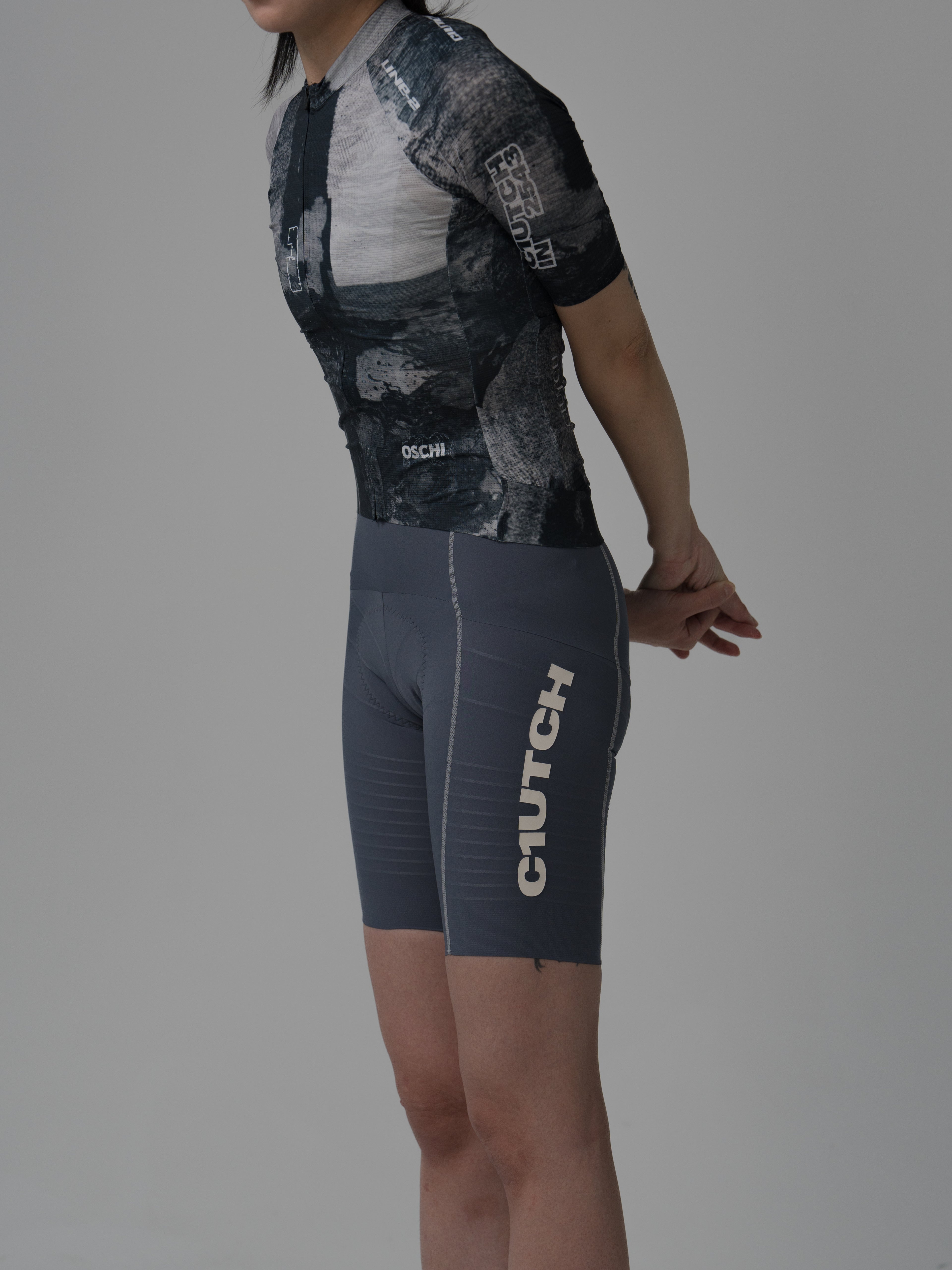 C1.2.11蓝灰骑行短裤