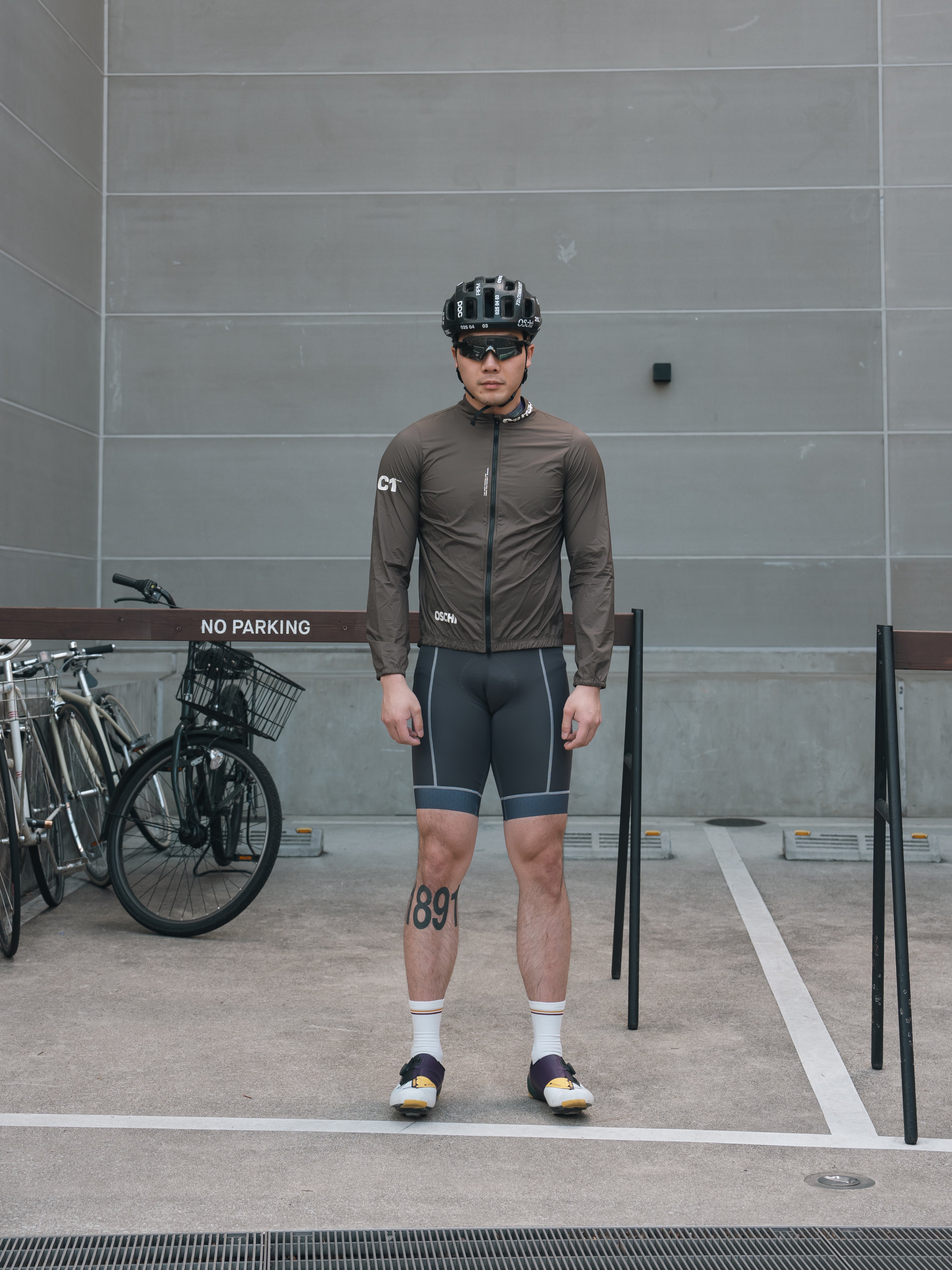 C1.2.3 棕色轻薄夹克